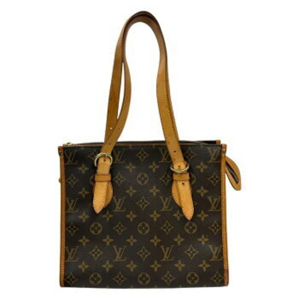 Louis Vuitton Monogram Popincourt Shoulder Bag Handbag Brown Tote